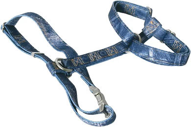 Produktbild von Image Hundegeschirr aus Nylon in Blau Grösse M