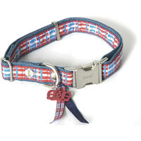 Produktbild von Image Hundehalsband aus Nylon in Blau und Bunt 20/40-55 cm