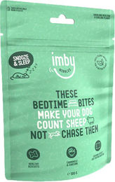 Imby Nibbles Snooze & Sleep Vegan Funktionssnack ohne tierisches Protein 100 g – Bild 1 von 2