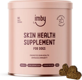 Imby Skin Health Hund Haut-Fell-Supplement 90 Chews – Bild 1 von 4