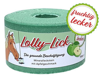 Imima Lolly-Lick Lecksteine Apfel 750g Ergänzungsfutter – Bild 1 von 6