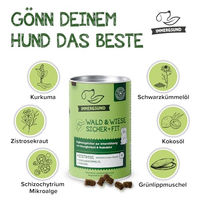 Produktbild von Immergsund Gelenk Komplex Funktions-Leckerli Wald & Wiese Trainingssnacks für Hunde 240g - 240 g