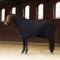 Produktbild von Imperial Riding Abschwitzdecke IRHFundamental Fleecedecke mit Halsteil Schwarz Größe 165