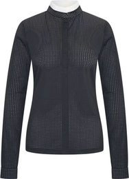 Produktbild von Imperial Riding Airshift Grandprix Reitshirt Damen Sommer Weiß Schwarz Größe L
