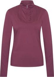 Produktbild von Imperial Riding Alinda Baselayer Reitshirt Damen Winter Rot XL