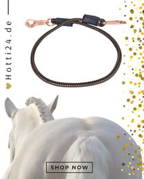 Produktbild von Imperial Riding Anbindestrick IRHelastic 120cm Walnuss Braun Polyester