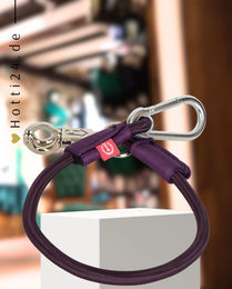 Produktbild von Imperial Riding Anbindestrick IRHelastic 60cm Black Berry Schwarz Lila