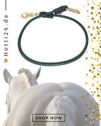 Produktbild von Imperial Riding Anbindestrick IRHelastic aus Polyester 120cm Forest Green
