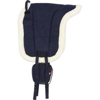 Produktbild von Imperial Riding Bareback-Pad Free Ride mit V-Gurt-Technik aus Kunstwildleder und Kunstfell Navy Shetty