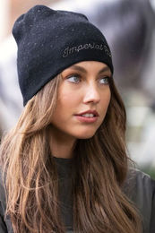 Produktbild von Imperial Riding Beanie Imperial Chic Schwarz für Damen Wintermütze