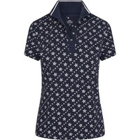 Produktbild von Imperial Riding Bobby Star Reit-Poloshirt für Mädchen in Blau Größe 12 Jahre