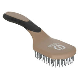 Imperial Riding Boomerang Rosshaarbürste zur Mähnen- und Schweifpflege für Pferde in Braun-Beige – Bild 1 von 2