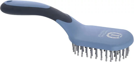 Produktbild von Imperial Riding Boomerang Rosshaarbürste zur Mähnen- und Schweifpflege in Blau