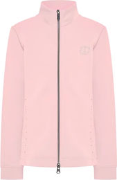 Imperial Riding Carla Air Reitjacke für Kinder Cardigan mit Strass in Rosa – Bild 1 von 1