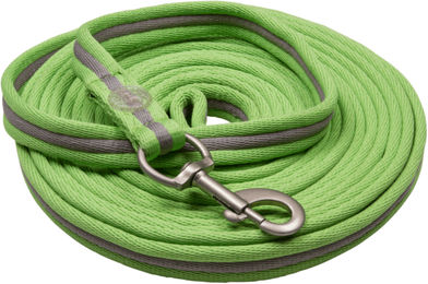 Imperial Riding Classic Longierleine aus weichem Nylon in Neon Green – Bild 1 von 1