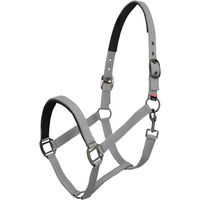 Produktbild von Imperial Riding Classic Pferdehalfter aus Nylon in Grau für Vollblut