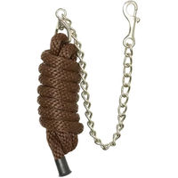 Produktbild von Imperial Riding Classic SH Longe mit Eisenkette und Messing-Karabiner in Walnuss Braun