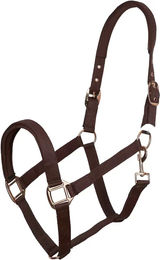 Produktbild von Imperial Riding Classic Sport Pferdehalfter aus Nylon für Fohlen in Braun und Gold