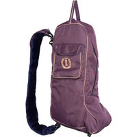 Produktbild von Imperial Riding Classic Stiefeltasche für Reitstiefel mit Schultergurt und Frontfach in Bordeaux