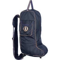 Produktbild von Imperial Riding Classic Stiefeltasche für Reitstiefel mit Schultergurt und Frontfach in Navy Blau