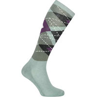 Produktbild von Imperial Riding Classic Twist Reitsocken Damen Grün Bunt Größe 35/38