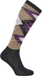 Produktbild von Imperial Riding Classic Twist Reitsocken für Damen in Braun Bunt Größe 35/38