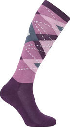Produktbild von Imperial Riding Classic Twist Reitsocken für Damen in Rosa und Lila Größe 31/34