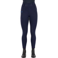 Produktbild von Imperial Riding Comfi Sparks Winter Reithose für Mädchen mit Full Grip in Blau
