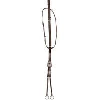 Produktbild von Imperial Riding Core Laufmartingal aus Leder für Warmblut Pferde Braun
