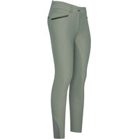 Produktbild von Imperial Riding Damen Reithose Capone High Waist Full Grip Winterwarm Dark Sage Größe 36