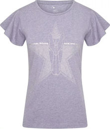 Produktbild von Imperial Riding Damen Reitshirt Belle Star Grau XS