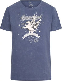 Produktbild von Imperial Riding Damen Reitshirt Blossom Blau Bunt Stoff Größe L