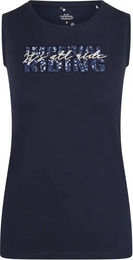 Produktbild von Imperial Riding Damen Reitshirt Smiley Flowers Blau Größe L