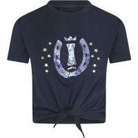 Produktbild von Imperial Riding Damen Reitshirt Star in Blau oder Schwarz Grösse XS