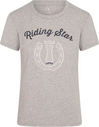 Produktbild von Imperial Riding Damen Reitshirt You Shine Grau XS