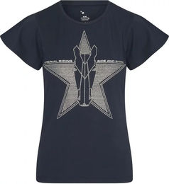 Produktbild von Imperial Riding Damen T-Shirt Belle Star Blau XS
