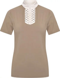 Imperial Riding Damen Turnierpolo Competition IRShine in Straw Beige Größe M – Bild 1 von 1