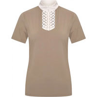 Produktbild von Imperial Riding Damen Turnierpolo Competition IRShine in Straw Beige Größe M