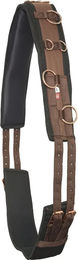 Imperial Riding Deluxe Extra Voltigiergurt für Pferde aus Nylon in Braun – Bild 1 von 1