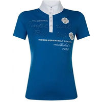 Produktbild von Imperial Riding Diadeem Polo-Shirt Reitshirt für Mädchen in Blau