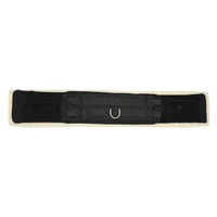 Produktbild von Imperial Riding Dressurgurt IRHComfort mit Memory Foam und abnehmbarem Kunstfell Schwarz 70cm