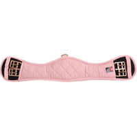Produktbild von Imperial Riding Dressurreitgurt Go Star ergonomisch geformt aus Polyester in Classy Pink 55 cm