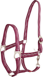 Imperial Riding Economic Classic Stallhalfter aus Nylon für Shetty in Rosé-Bordeaux-Silber – Bild 1 von 1