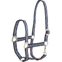 Produktbild von Imperial Riding Economic Classic Stallhalfter aus Nylon in Blau-Navy-Silber Größe X-Full