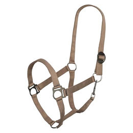Imperial Riding Economic Nylonhalfter für Pferde in Braun/Beige – Bild 1 von 2