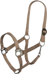 Produktbild von Imperial Riding Economic Pferdehalfter aus Nylon in Braun und Beige