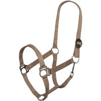 Produktbild von Imperial Riding Economic Pferdehalfter aus Nylon in Braun und Beige