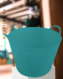 Produktbild von Imperial Riding Eimer Flexischale aus Silikon 14 Liter Emerald Green