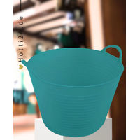 Produktbild von Imperial Riding Eimer Flexischale aus Silikon 14 Liter Emerald Green