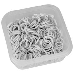 Imperial Riding Einflechtgummis Weiß 45 g elastische Mähnengummis für Pferde – Bild 1 von 2